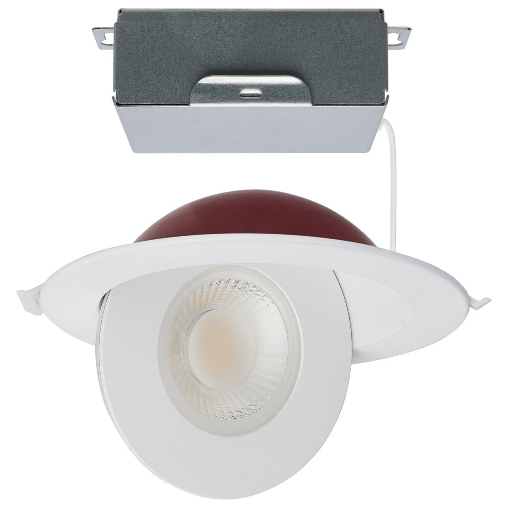 Satco S11881 15W LED Fixture - Fire Rated 6 Inch Direct Wire