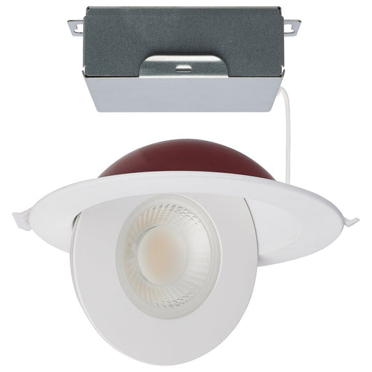 Satco S11881 15W LED Fixture - Fire Rated 6 Inch Direct Wire