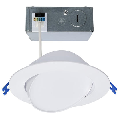 Satco S11879 14W LED Fixture - 6" Directional Low-Profile Downlight