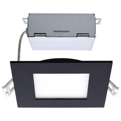 Satco S11876 10W LED Fixture - Direct Wire Downlight Edge-lit 4 inch
