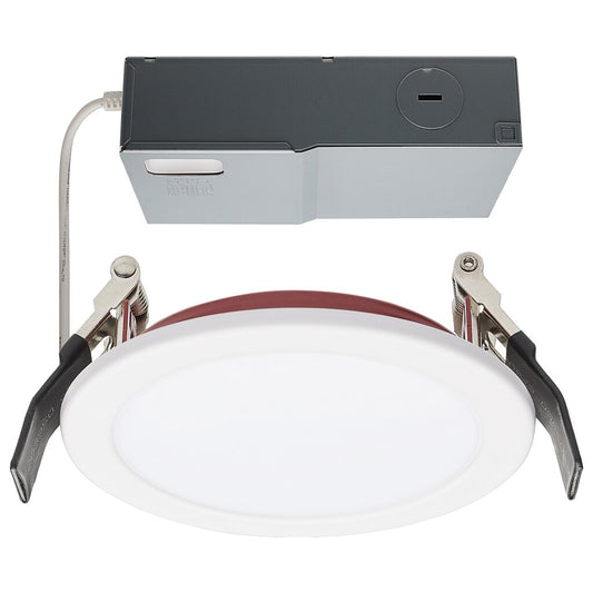 Satco S11864 10W LED Fixture - Fire Rated 4 Inch Direct Wire Downlight