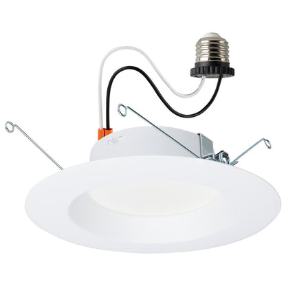Satco S11646 12.5W LED Fixture High Lumen Downlight Retrofit - 5-6