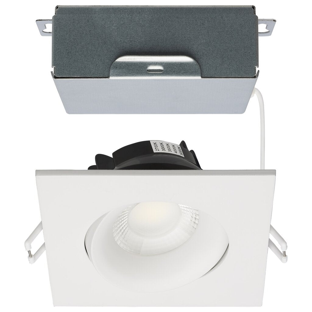 Satco S11627R1 12W LED Fixture Direct Wire Downlight - Gimbaled 3.5