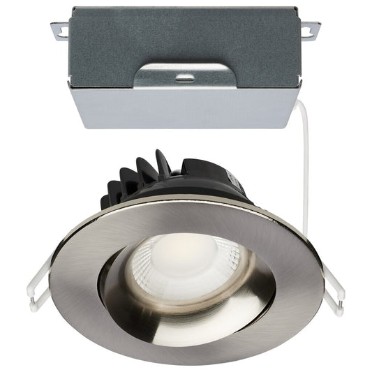 Satco S11626R1 12W LED Fixture Direct Wire Downlight - Gimbaled 3.5