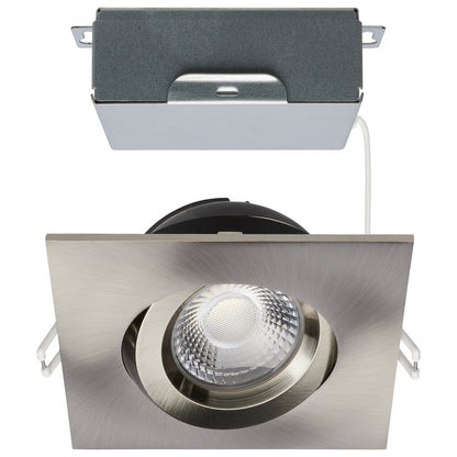 Satco S11623R1 12W LED Fixture Direct Wire Downlight - Gimbaled 4 Inch
