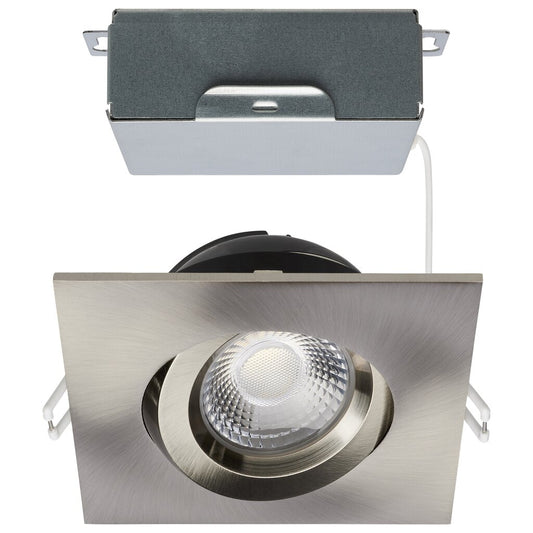 Satco S11623R1 12W LED Fixture Direct Wire Downlight - Gimbaled 4 Inch