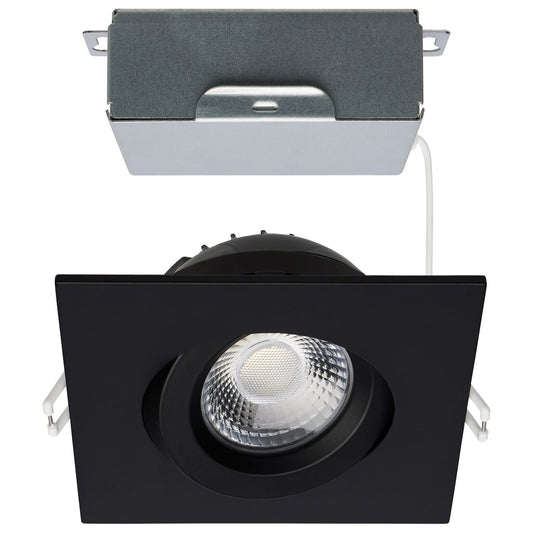 Satco S11622R1 12W LED Fixture Direct Wire Downlight - Gimbaled 4 Inch