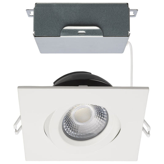 Satco S11621R1 12W LED Fixture Direct Wire Downlight - Gimbaled 4 Inch