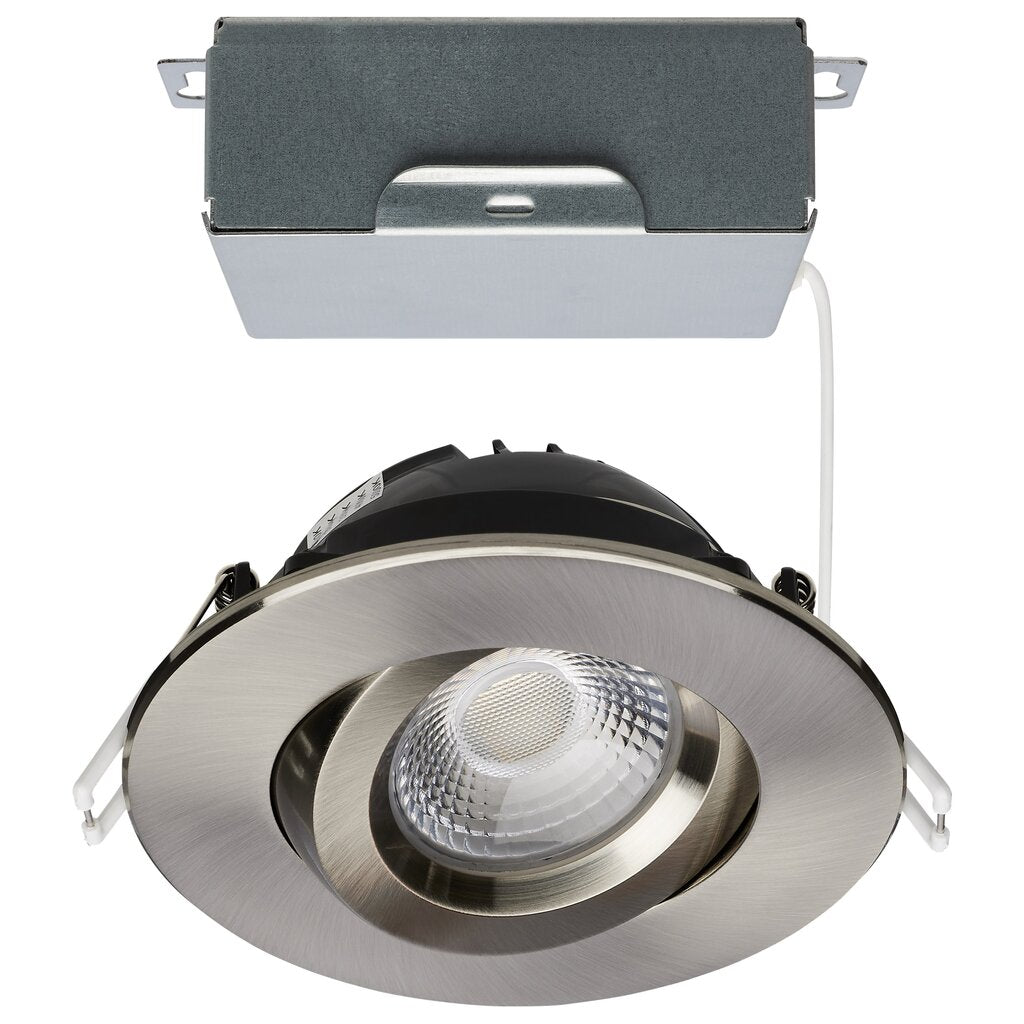 Satco S11620R1 12W LED Fixture Direct Wire Downlight - Gimbaled 4 Inch