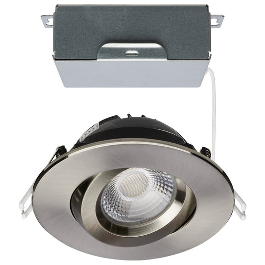 Satco S11620R1 12W LED Fixture Direct Wire Downlight - Gimbaled 4 Inch