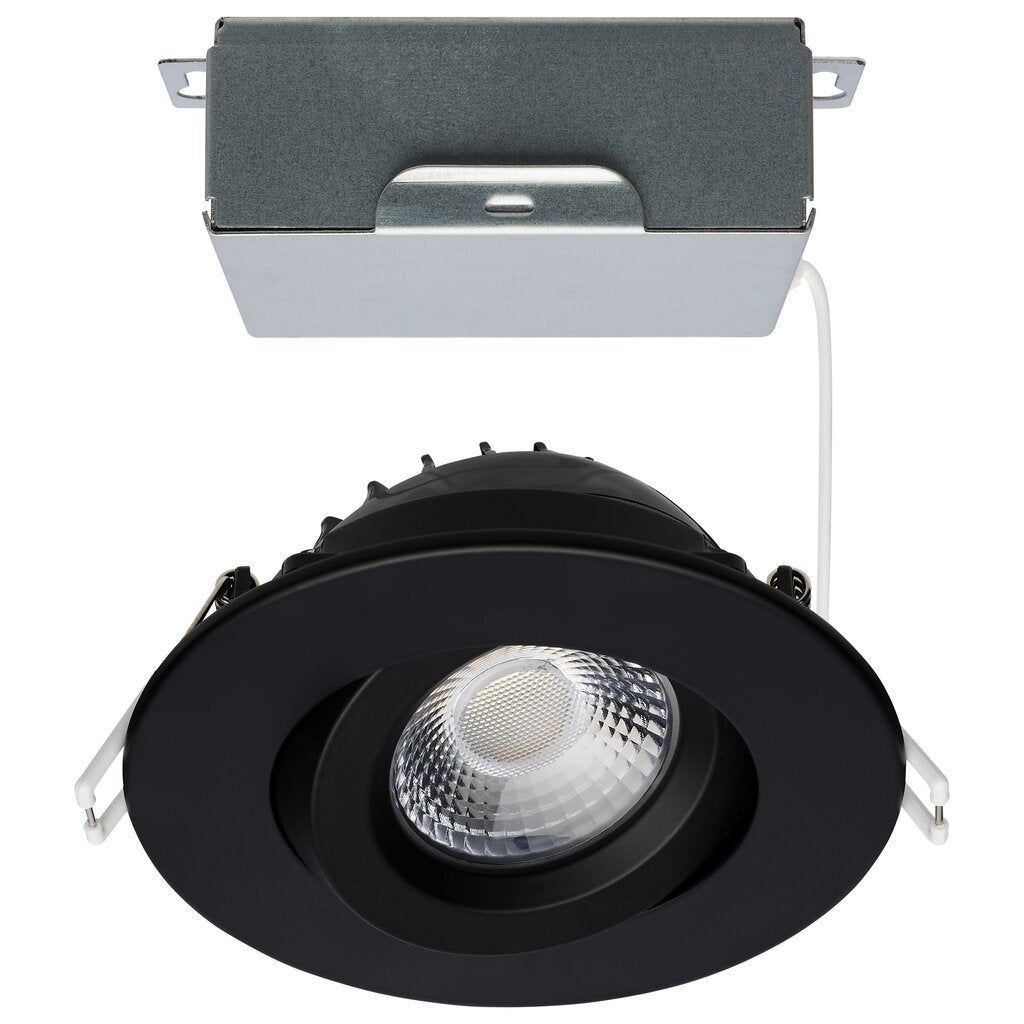 Satco S11619R1 12W LED Fixture Direct Wire Downlight - Gimbaled 4 Inch