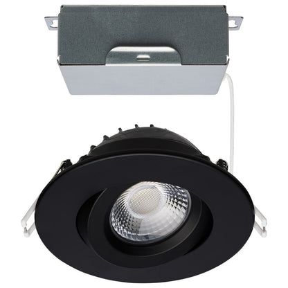 Satco S11619R1 12W LED Fixture Direct Wire Downlight - Gimbaled 4 Inch