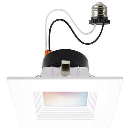 Satco S11569 10.5W LED Fixture - Retrofit Downlight 4 Inch Square