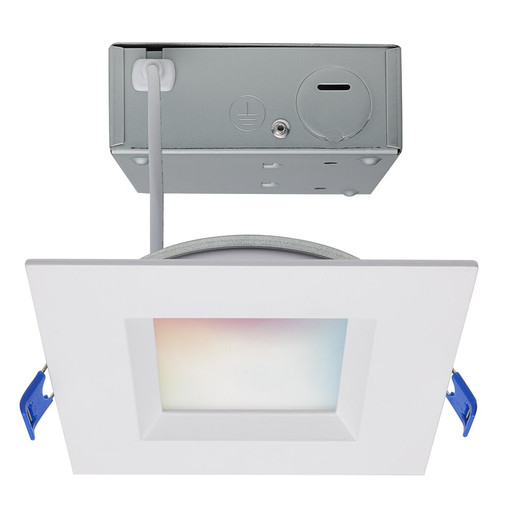 Satco S11565 9W LED Fixture - Direct Wire Low Profile Regress Baffle