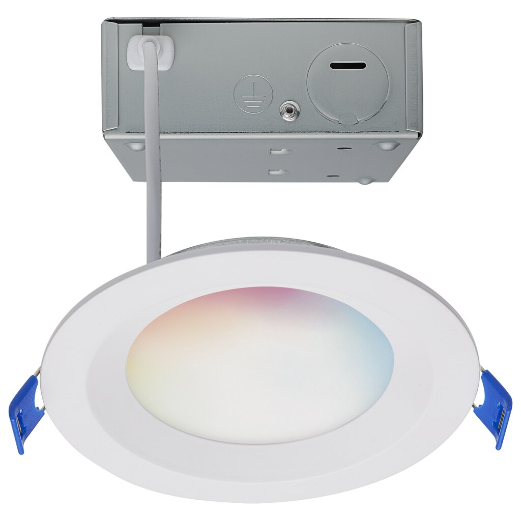 Satco S11564 9W LED Fixture - Direct Wire Low Profile Regress Baffle