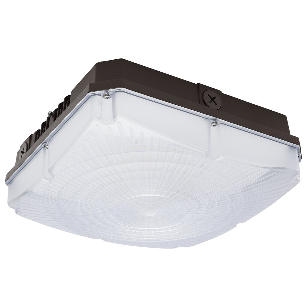 Satco 65-981 45W/60W/70W LED Fixture 10 Inch Field Selectable Canopy -