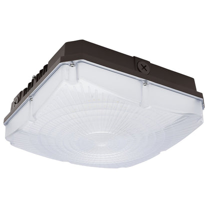 Satco 65-981 45W/60W/70W LED Fixture 10 Inch Field Selectable Canopy -