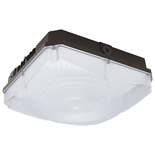 Satco 65-981 45W/60W/70W LED Fixture 10 Inch Field Selectable Canopy -