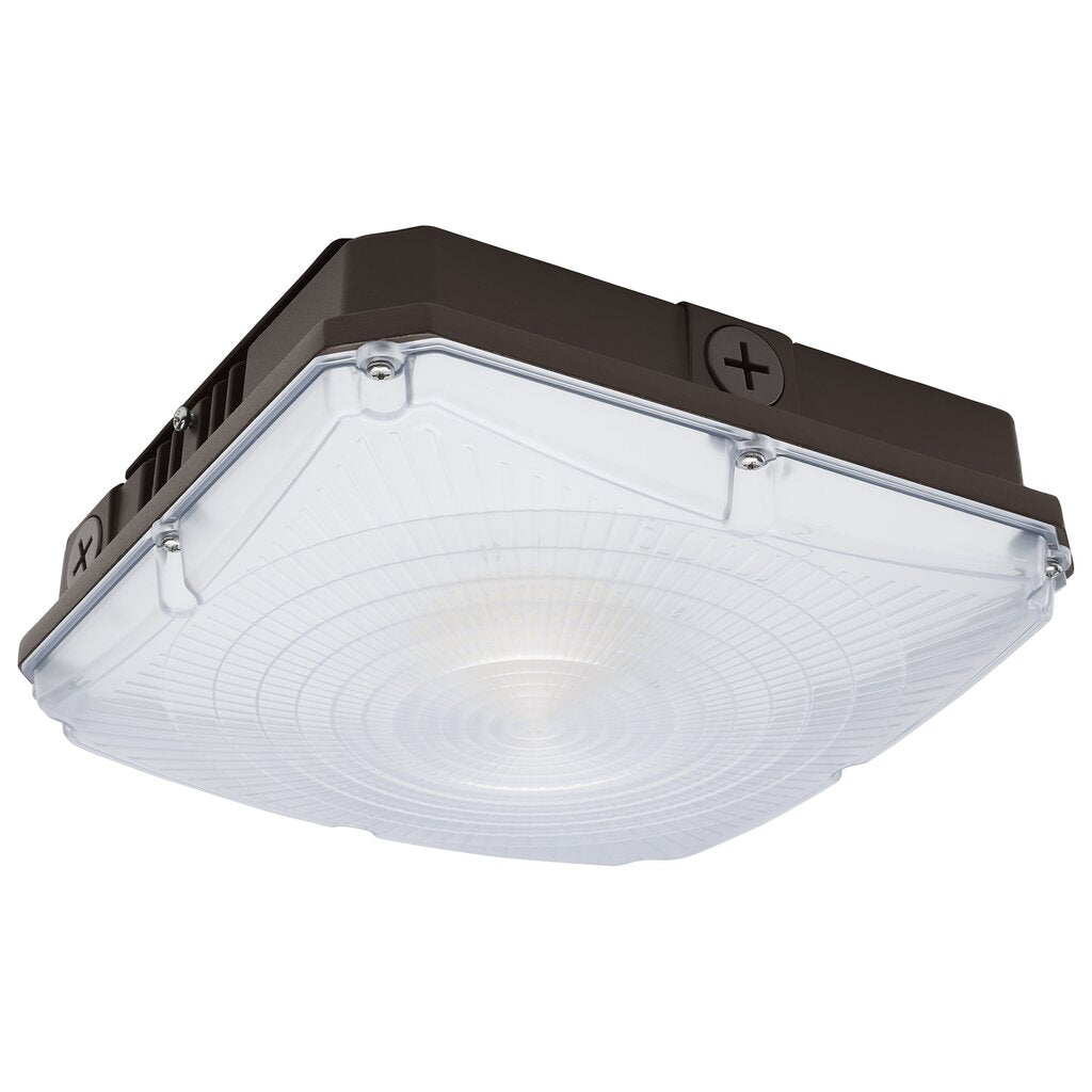Satco 65-980 25W/30W/40W LED Fixture 8.5 Inch Field Selectable Canopy