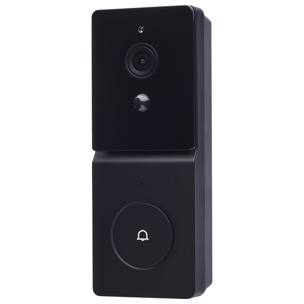 Satco 65-936 SMART Doorbell Security Camera Fixture Starfish - Black