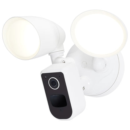 Satco 65-930 20W LED Fixture Bullet Outdoor SMART Security Light with