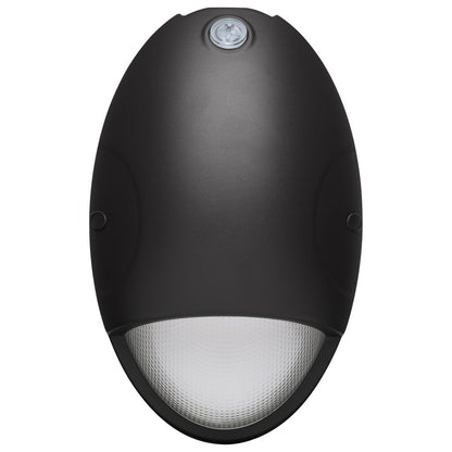 Satco 65-881 15W LED Fixture Oval Small Emergency Wall Pack - CCT