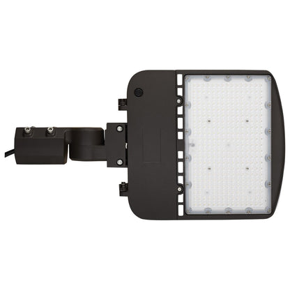 Satco 65-865-5 200W LED Fixture Area Light Type V - Bronze Finish