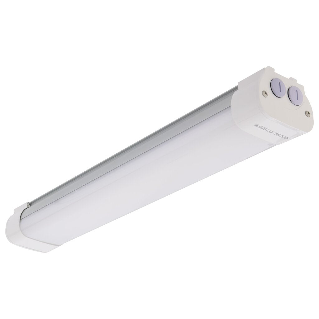 Satco 65-830R1 20W LED Fixture 2 Foot - Tri-Proof Linear CCT