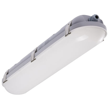 Satco 65-823R1 20W LED Fixture 2 Foot - Vapor Proof Linear with