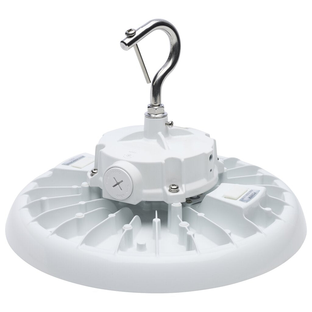 Satco 65-812 80W/100W/120W LED UFO Hi-Bay Dimmable Fixture ProSelect
