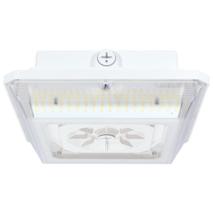 Satco 65-635 60W/75W/90W LED Dimmable Fixture Square - Wide Beam Angle