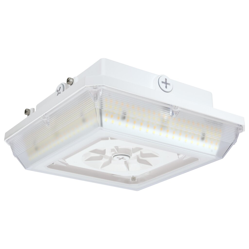 Satco 65-634 20W/30W/45W LED Fixture Square - Wide Beam Angle Canopy