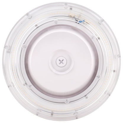 Satco 65-631R1 100W LED Fixture Canopy - CCT Selectable White Finish