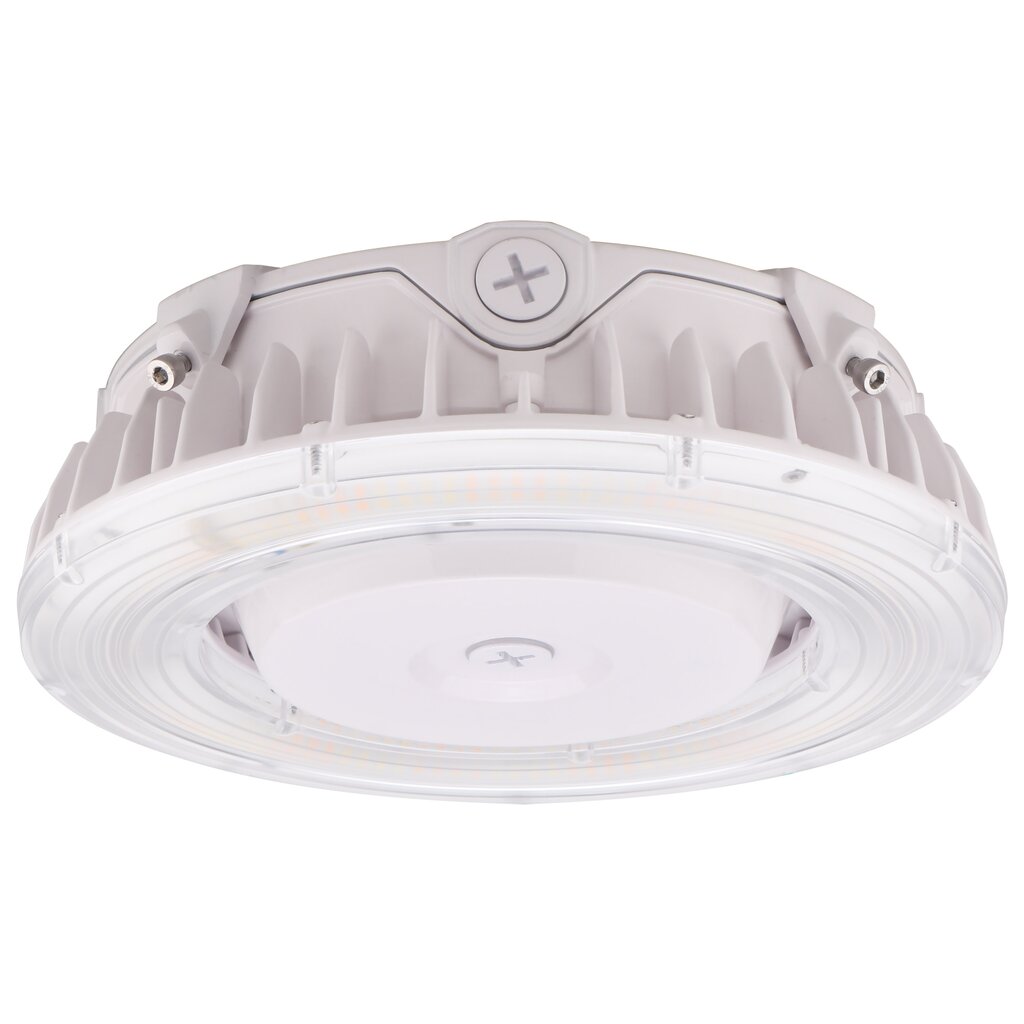 Satco 65-631R1 100W LED Fixture Canopy - CCT Selectable White Finish