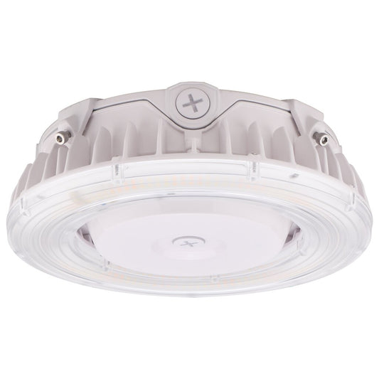 Satco 65-623R1 25W LED Fixture Canopy - CCT Selectable White Finish