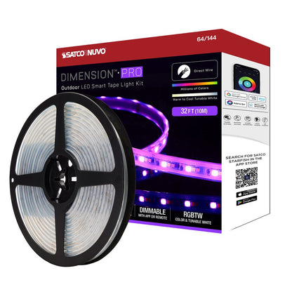 Satco 64-144 33W LED Fixture Dimension Pro - Tape light strip 32 ft.