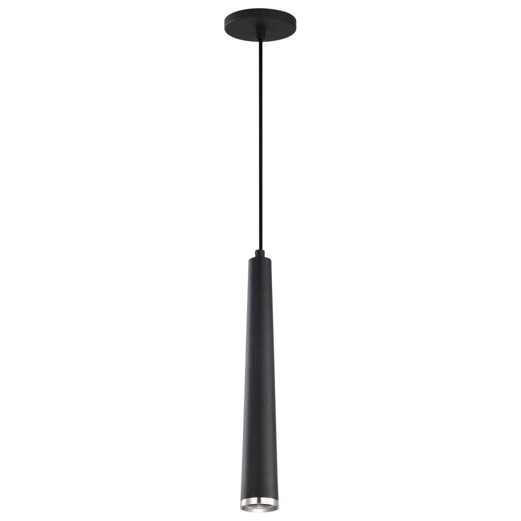 Satco 62-829 12W LED Fixture Melrose - 16" Pendant Matte Black and