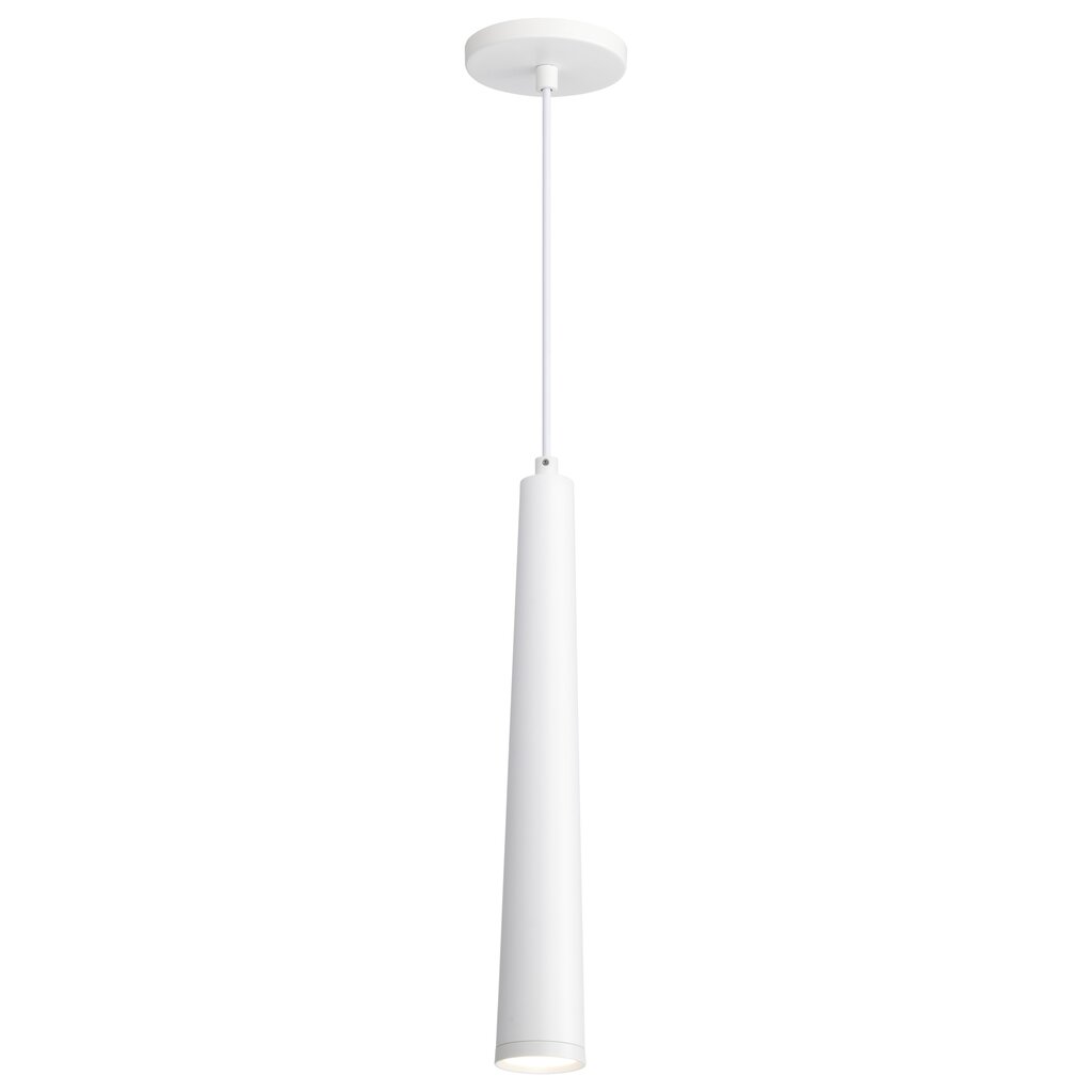 Satco 62-827 12W LED Fixture Melrose - 16" Pendant Matte White Finish
