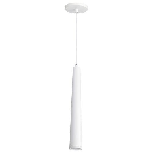 Satco 62-827 12W LED Fixture Melrose - 16" Pendant Matte White Finish