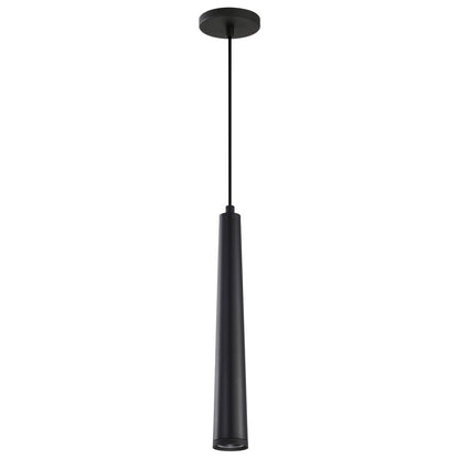 Satco 62-826 12W LED Fixture Melrose - 16" Pendant Matte Black Finish