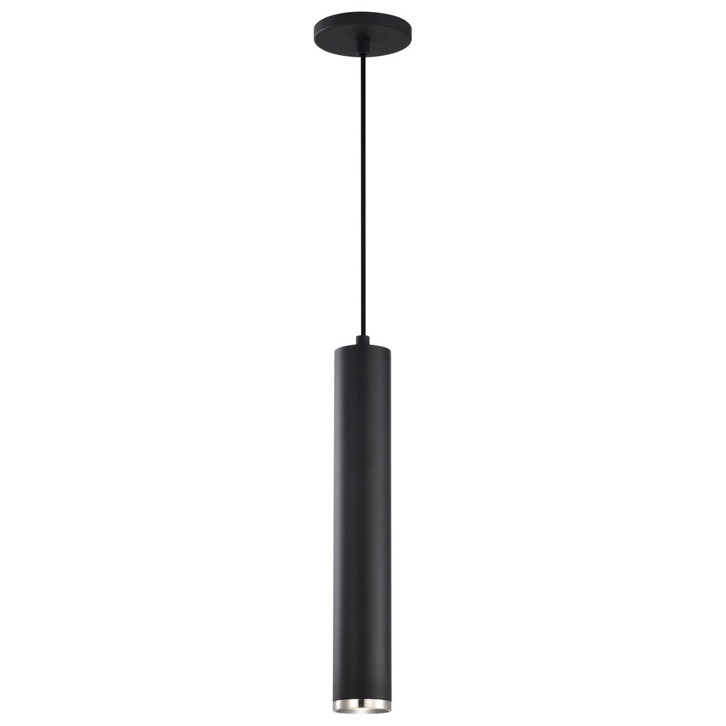 Satco 62-819 12W LED Fixture Century - 16" Pendant Matte Black and