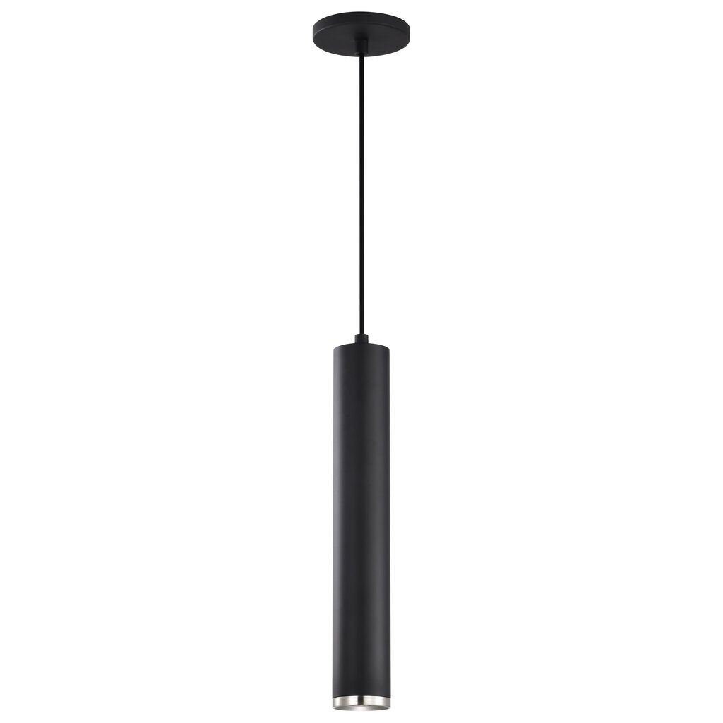Satco 62-819 12W LED Fixture Century - 16" Pendant Matte Black and