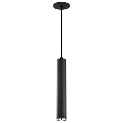 Satco 62-819 12W LED Fixture Century - 16" Pendant Matte Black and