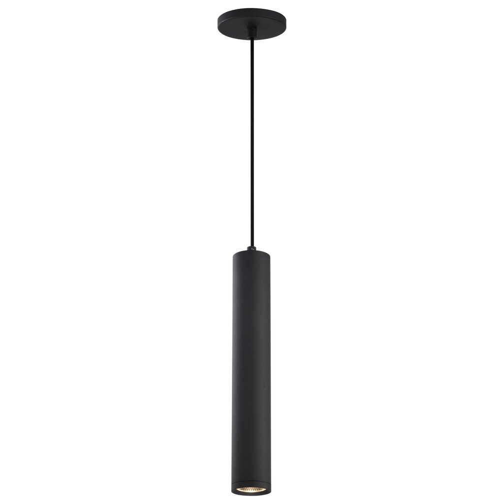 Satco 62-816 12W LED Fixture Century - 16" Pendant Matte Black Finish