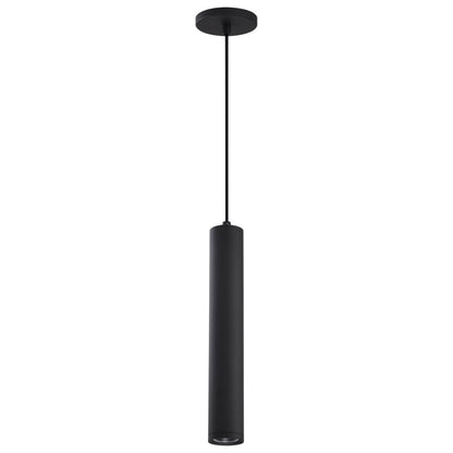 Satco 62-816 12W LED Fixture Century - 16" Pendant Matte Black Finish