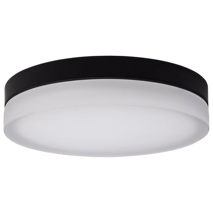Satco 62-570 25W LED Fixture Pi - 14 Inch Flush Mount Black Finish