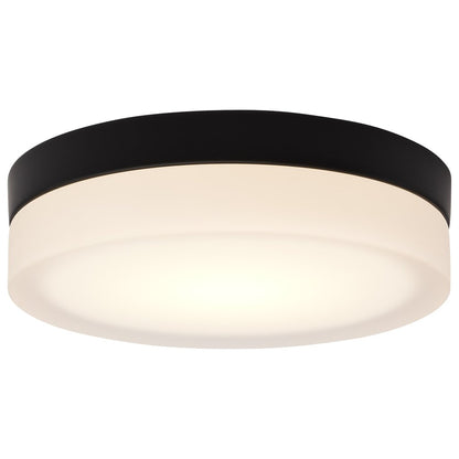 Satco 62-568 18W LED Fixture Pi - 9 Inch Flush Mount Black Finish