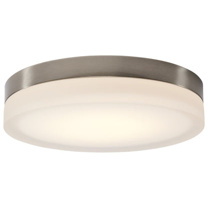 Satco 62-560 25W LED Fixture Pi - 14 Inch Flush Mount Brushed Nickel