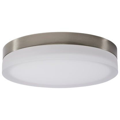 Satco 62-560 25W LED Fixture Pi - 14 Inch Flush Mount Brushed Nickel