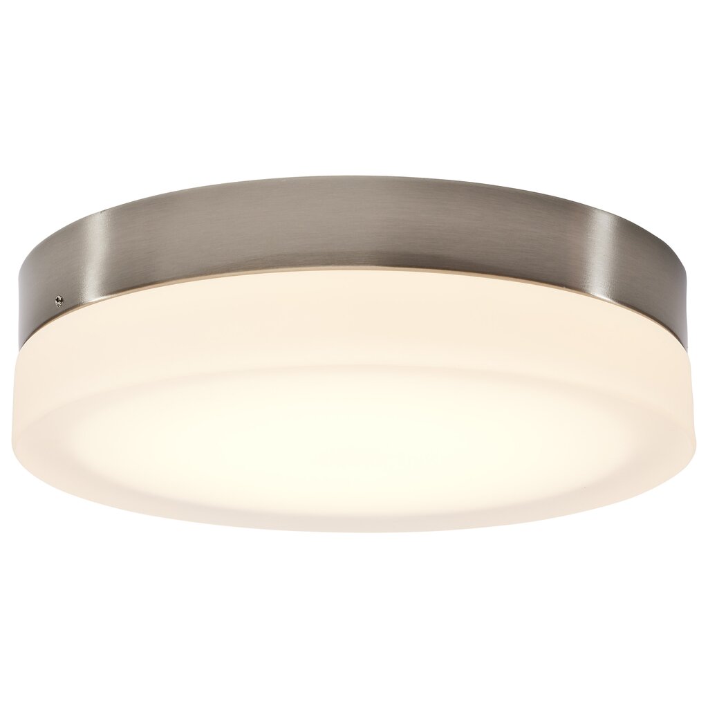 Satco 62-559 25W LED Fixture Pi - 11 Inch Flush Mount Brushed Nickel
